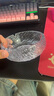 DKO煙灰缸 家用防飛灰創(chuàng  )意水晶客廳辦公室KTV高端大氣上檔次輕奢擺件 大號滄海煙灰缸（透明） 曬單實(shí)拍圖