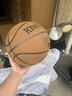 KBRYENT官方正品籃球真皮牛皮質(zhì)感耐磨室外內7號成人5號兒童小學(xué)生6號女 翻毛灰棕【十年打壞包賠 七號籃球（標準球） 曬單實(shí)拍圖