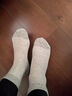 浪莎網(wǎng)眼超薄款襪子女純棉100%全棉質(zhì)品牌夏季防臭透氣白運動(dòng)中筒夏天 【3黑3灰】·100%純棉超薄 均碼 (對應35-40鞋碼可穿) 曬單實(shí)拍圖