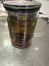美斯尼 茶杯玻璃杯刻度杯量杯 茶水分離杯創(chuàng)意墨色玻璃泡茶杯 紳士杯 430mL 曬單實拍圖