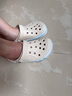 crocs卡駱馳貝雅卡駱班洞洞鞋|205089 冬日白/彩色-1LI 39(240mm) 曬單實拍圖