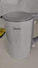 美的（Midea）電熱水壺煮水壺家用小型電燒水壺 0涂層食品級(jí)304不銹鋼雙層防燙無(wú)縫內(nèi)膽1.5升容量 1566 曬單實(shí)拍圖