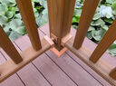 塑木地板戶(hù)外庭院防腐木工程園林景區生態(tài)塑木護欄二代共擠長(cháng)條板 2.0公分厚度地板 咨詢(xún)報價(jià) 曬單實(shí)拍圖