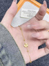 老鳳祥黃金手鏈女足金手鏈轉(zhuǎn)運珠純金四葉草手繩七夕情人節(jié)禮物送女朋友 足金四葉草手鏈約1.6g+品牌禮盒 曬單實拍圖