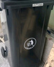 森瑟戶(hù)外垃圾桶大號環(huán)衛掛車(chē)商用分類(lèi)帶輪蓋工業(yè)酒店小區物業(yè)飲塑料桶 240升普通款黑色 曬單實(shí)拍圖