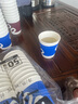 雙槍（Suncha）一次性紙杯咖啡杯防燙紙杯加厚水杯食品級商務(wù)瓦楞茶杯280ML50只 曬單實拍圖