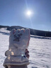 密齡冬季滑雪手套男女款戶外騎行防滑防水防寒觸屏加絨保暖情侶棉手套 米色 【小熊滑雪手套】 均碼 曬單實拍圖