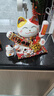 吉貓堂招財貓擺件開(kāi)業(yè)大號自動(dòng)搖手店鋪前臺家居客廳裝飾發(fā)財貓送禮禮品 銷(xiāo)量明星【八方來(lái)財】28*20*24 【禮盒+坐墊+圍脖】電池插電兩用 曬單實(shí)拍圖