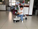 樂(lè )卡（Lecoco）扭扭車(chē)1-3歲防側翻搖搖車(chē)加長(cháng)車(chē)身兒童車(chē)聲光款 費格琪芮粉 曬單實(shí)拍圖