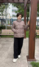 雪中飛羽絨服女2025冬季短款翻領(lǐng)冬裝90絨保暖外套媽媽裝卡其色XL 曬單實(shí)拍圖