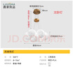鹿家良品（LUUGAA）網紅月球臥室吊燈客廳燈吊燈現(xiàn)代簡約奶油風客廳大燈主臥室燈燈具 【薦】A款7頭三色光35W 曬單實拍圖