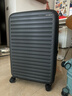 新秀麗（Samsonite）行李箱25英寸拉桿箱歐洲條紋大容旅行箱包托運密碼箱黑色KF1 曬單實(shí)拍圖