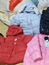 凡獵女童棉服冬裝2024新款兒童棉衣寶寶加絨夾棉外套加厚冬季棉襖 紫色【小兔耳朵】 120 曬單實(shí)拍圖