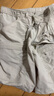 優(yōu)衣庫男裝女裝休閑工裝短褲/褲子470617 470617/31米色 XL 曬單實(shí)拍圖