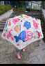 甜甜仔兒童雨傘7-12歲男孩女孩上學(xué)專(zhuān)用小巧便攜環(huán)扣晴雨兩用 奇聚海洋 曬單實(shí)拍圖