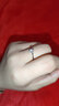 FR鉆戒女白金鉆石戒指鉑金pt950求婚結(jié)婚婚戒1克拉裸鉆定制送女友 車花顯鉆 10分IJ色 曬單實(shí)拍圖