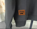 吉普（JEEP）美國正品高端重磅衛衣男士春秋潮牌內搭打底衫套頭長(cháng)袖t恤上衣服 深藍色 【官方正品】 XL 【適合145斤左右】 曬單實(shí)拍圖