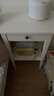宜家（IKEA）HEMNES漢尼斯簡(jiǎn)約實(shí)木床頭柜北歐儲(chǔ)物柜小戶型臥室床邊柜 白色漆床頭桌46x35cm 其他 曬單實(shí)拍圖
