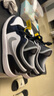 耐克NIKE休閑鞋男影子AJ1 JORDAN 1運動(dòng)鞋553558-040黑白經(jīng)典配色42.5 曬單實(shí)拍圖