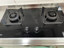康佳（KONKA）燃氣灶煤氣灶雙灶家用 5.2kW大火力嵌入式臺式雙灶具玻璃面板爐頭可拆卸猛火灶 B401F 【天然氣】可拆卸爐頭 +黑鋼盛液盤(pán) 曬單實(shí)拍圖