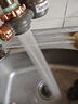美的（Midea）凈水器水龍頭過(guò)濾器家用自來(lái)水濾水器直飲前置過(guò)濾器廚房衛生間通用除水垢除余氯雙出水可清洗濾芯 一機三芯【兩年免換濾芯】 曬單實(shí)拍圖