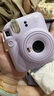 INSTAX富士instax立拍立得 一次成像相機 mini12（mini11升級款）鳶尾紫 曬單實(shí)拍圖
