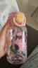 炊大皇水杯兒童女生吸管杯tritan塑料杯子大容量雙飲650ml（貓咪日記） 曬單實(shí)拍圖
