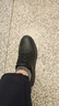 斯凱奇（Skechers）閃穿鞋男士商務(wù)鞋秋季薄款一腳蹬德比鞋軟底上班通勤休閑鞋205353 曬單實(shí)拍圖