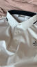 PGA高爾夫服裝男長(cháng)袖T恤秋冬運動(dòng)球衣男裝衣服polo衫翻領(lǐng)設計 PGA 101321-白色 XL 曬單實(shí)拍圖