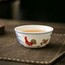 景德鎮成化斗彩雞缸杯杯 純手工手繪陶瓷仿古高檔主人杯茶杯單杯 成化雞缸杯 曬單實(shí)拍圖