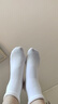 棉竹屋襪子女春夏款中筒襪純棉抗菌防臭薄款淺口透氣無骨女士短襪5雙 曬單實拍圖