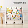 babyviva 兒童書(shū)架家用寶寶繪本幼兒園落地男女孩玩具收納盒神器蘿卜五層 曬單實(shí)拍圖