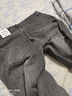 三福2025秋季男士經(jīng)典小腳牛仔褲 簡約合身休閑通勤褲子507790 黑灰 31 曬單實拍圖