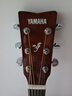 雅馬哈（YAMAHA）FX600II 電箱款 云杉木初學(xué)者入門(mén)民謠吉他圓角吉它41英寸原木色 曬單實(shí)拍圖