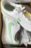 耐克NIKE女子休閑鞋 COURT VISION LOW運動(dòng)鞋FV9952-104白/蘋(píng)果綠37.5 曬單實(shí)拍圖