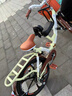 24寸碟剎減震一體輪親子車(chē)母子車(chē)接送孩子折疊單速變速輕便自行車(chē) 黃色+前置寶寶椅+后置寶寶椅 24寸單速碟剎減震六刀一體輪+正新輪胎 曬單實(shí)拍圖