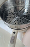 美的（Midea）電炒鍋不粘鍋一體插電多功能鐵鍋電炒鍋多功能一體2025新款炒菜鍋插電一體家用蒸煮煎炒多用途鍋 3.5L 【配蒸籠 油溫紅燈提醒】HCG2572 曬單實(shí)拍圖
