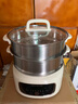 九陽(yáng)（Joyoung）電蒸鍋電煮鍋電火鍋家用蒸包子蒸螃蟹鍋15.5L大容量電熱鍋分體可拆洗多用途鍋GZ581 曬單實(shí)拍圖
