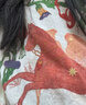UR【HOT】2025夏季新款女裝少女感撞色印花長(zhǎng)袖T恤UYL450161 米白 L 曬單實(shí)拍圖