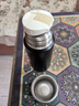 膳魔師（THERMOS）保溫杯350ml商務(wù)辦公帶杯蓋水杯男女士真空保冷杯FEI-351-BK 黑色 曬單實(shí)拍圖