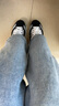 斯凱奇（Skechers）女鞋秋季厚底老爹鞋百搭熊貓鞋軟底舒適外穿休閑運動鞋11959 曬單實拍圖