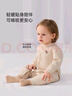 babylove嬰兒連體衣秋冬季薄夾棉哈衣爬爬服男女寶寶保暖衣服加厚彩棉 曬單實(shí)拍圖