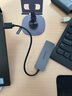 聯(lián)想（Lenovo）USB3.0金屬分線器擴(kuò)展塢高速4口集線器HUB拓展塢筆記本電腦一拖多轉(zhuǎn)換器轉(zhuǎn)接頭延長(zhǎng)線Type-C供電 曬單實(shí)拍圖