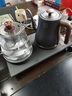 妙勝純鈦智能全自動(dòng)上水電熱水壺家用嵌入茶臺茶桌煮茶一體保溫燒水壺茶具功夫泡茶開(kāi)水壺煮茶壺套裝 1L 純鈦燒水壺+煮茶款 20X37CM 曬單實(shí)拍圖