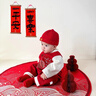 WVD國際品牌2025春裝唐裝分體套裝男童嬰兒衣服女寶寶周歲禮服拜年服 831春秋款分體兩件套20-28度 831 73 CM約6-12月/約13-17斤 曬單實拍圖
