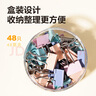 得力8551A-8564A時(shí)尚彩色長(cháng)尾夾金屬燕尾夾不銹鋼夾文件夾票據夾 得力8554A時(shí)尚長(cháng)尾票夾(混色)(48只/桶) 曬單實(shí)拍圖