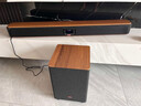 電視回音壁音響家庭HiFi影院3D超重立體虛擬環(huán)繞聲發(fā)燒級(jí)家庭音箱 褐色升級(jí)款 曬單實(shí)拍圖