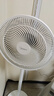 美的（Midea）電風(fēng)扇家用7葉落地扇搖頭電風(fēng)扇循臥室宿舍輕音風(fēng)扇臺式桌面小型風(fēng)扇臺地兩用升級款 白色丨7葉臺地兩用 曬單實拍圖