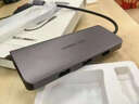 綠聯(lián)Type-C擴展塢USB3.2高速拓展塢4K60Hz雷電HDMI接口擴展器適用蘋果Mac華為筆記本電腦轉(zhuǎn)換器iPad 曬單實拍圖
