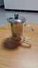 金灶（KAMJOVE）耐熱玻璃泡茶壺悶茶飄逸杯玻璃茶具花茶壺茶水分離杯A-01 曬單實拍圖